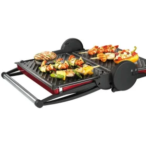 Promo 🧨 Bosch TFB 4402V Rouge – Gril De Contact 🔔 7