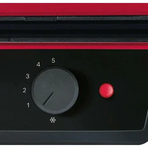 Promo 🧨 Bosch TFB 4402V Rouge – Gril De Contact 🔔 9