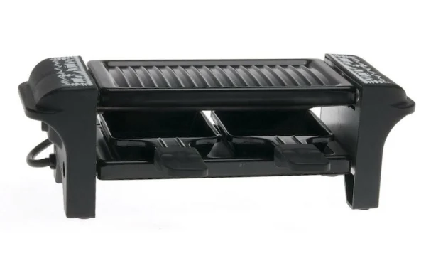 Offres 🌟 Nouvel Grill à Raclette Silhouette Noir 2 Personnes – Grils à Raclette 🔔 1