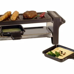 Offres 🌟 Nouvel Grill à Raclette Silhouette Noir 2 Personnes – Grils à Raclette 🔔 6