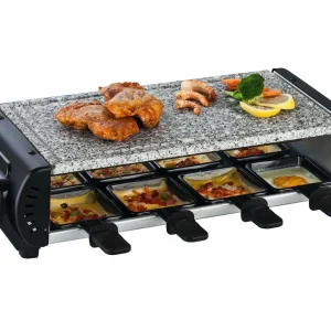 Remise ✔️ Ohmex Grill à Raclette OHM-RCL-8081, 8 Personnes – Grils à Raclette 🎁 9