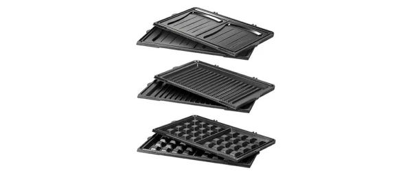 Promo ⭐ Unold Gril Multifonction Multi-Grill 3-in-1 1000 W – Gril De Contact 🎉 4