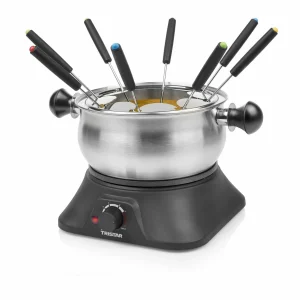 Meilleure affaire ⭐ Tristar Service à Fondue à La Viande FO-1109 10 Pièce/s, Acier Inoxydable/Noir – Kit De Fondue 😉 7