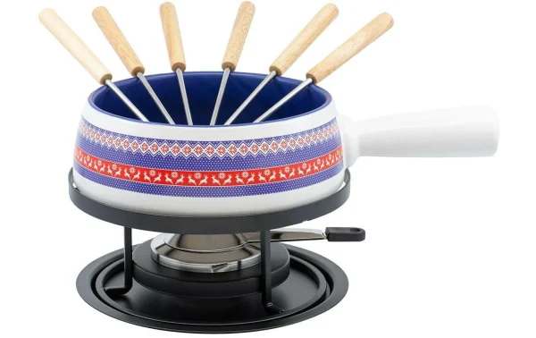 De gros 🔥 Kadastar Service à Fondue Au Fromage Wollband 9 Pièce/s, Multicolore – Kit De Fondue 😉 1