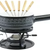 Grosses soldes 🛒 Kadastar Service à Fondue Au Fromage Nordic Deer 9 Pièce/s, Noir – Kit De Fondue 👍 5