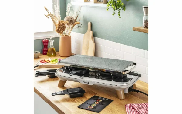 Nouveau ⭐ Tefal Grill à Raclette Perrade’Gourmet 8 Personnes – Grils à Raclette 🔥 4