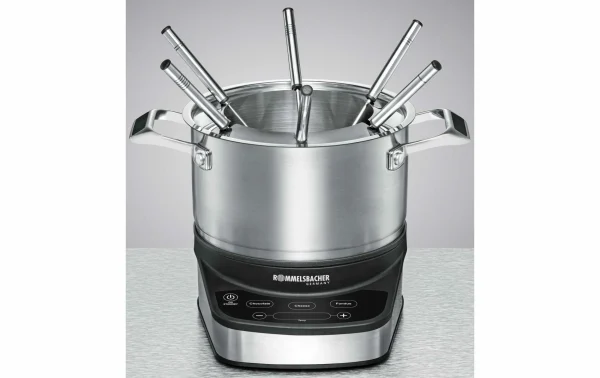 Bon marché ⌛ Rommelsbacher Service à Fondue Tout-en-un 20.F 1200, 7 Pièce/s, Argenté – Kit De Fondue 🧨 1