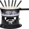 Top 10 ✨ Kadastar Service à Fondue Au Fromage Bénichon De Montagne G22 10 Pièce/s, Noir – Kit De Fondue ⌛ 10