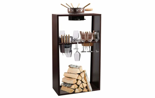 De gros 👏 Nouvel Bar à Fondue Winter-Dream 17 Pièce/s, Brun – Kit De Fondue 😍 1