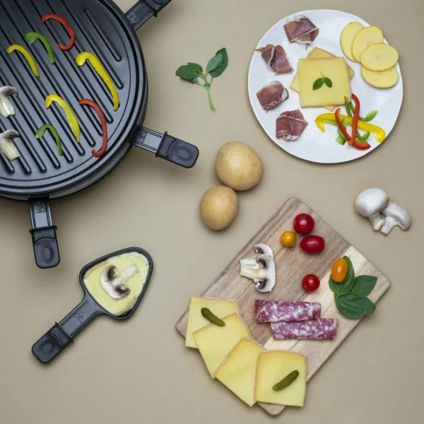 HKoenig WEASY LUGA60 – Raclette 6 Personnes 6